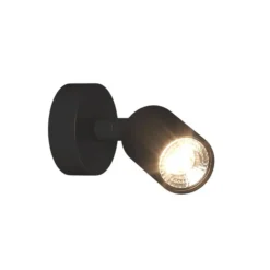 Applique Da Parete-Top Light Applique da parete orientabile nero toplight