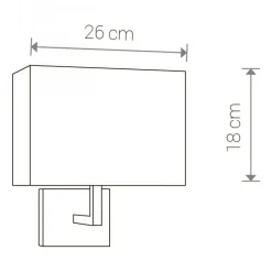 Applique Camera Da Letto-Selezionato da Mazzolaluce Applique da parete per comodino camera da letto moderna