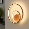 Applique Da Parete-Perenz Illuminazione Applique da parete per soggiorno moderno ritmo perenz cannella led cct