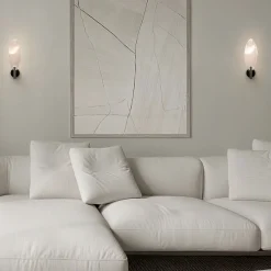 Applique Da Parete-Selezionato da Mazzolaluce Applique da parete petalo di vetro led 3w 3000k