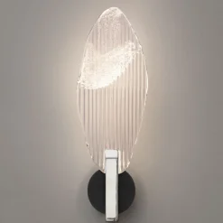 Applique Da Parete-Selezionato da Mazzolaluce Applique da parete petalo di vetro led 3w 3000k