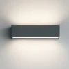 Applique Da Parete-Top Light Applique da parete rettangolare bios antracite led 12w 3000k 4000k