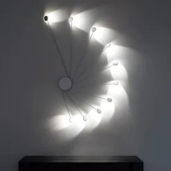 Applique Da Parete-Vivida International Applique da parete soffitto led 20w 3000k vivida helix bianco