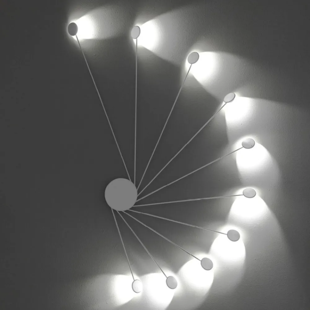 Applique Da Parete-Vivida International Applique da parete soffitto led 20w 3000k vivida helix bianco