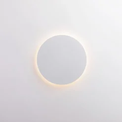 Applique Da Parete-Selezionato da Mazzolaluce Applique da parete tonda bianca sottile led 3000k