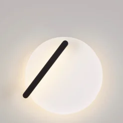 Applique Da Parete-Selezionato da Mazzolaluce Applique da parete tondo led 3000k orientabile bianco