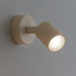 Applique Da Parete-Top Light Applique da parete toplight orientabile cilindro sabbia