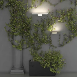 Applique Da Parete-Top Light Applique da parete tera bianco led 24w 3000k 4000k