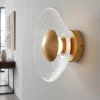 Applique Da Parete-Selezionato da Mazzolaluce Applique da parete vetro tonda led 3000k 20 cm