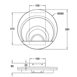 Applique Da Parete-Fabas Luce Applique design moderna da parete led 29w 3000k sunrise
