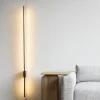 Applique Da Parete-Selezionato da Mazzolaluce Applique design moderno verticale bacchetta nera led 20w 3000k