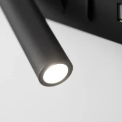 Applique Camera Da Letto-Selezionato da Mazzolaluce Applique destro nero per comodino camera da letto
