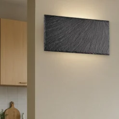 Applique Da Parete-Selezionato da Mazzolaluce Applique di ardesia led 9w 3000k dimmerabile antracite