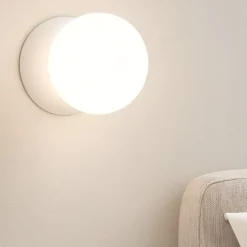 Applique Camera Da Letto-Selezionato da Mazzolaluce Applique di gesso bianco da comodino camera da letto