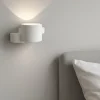 Applique Camera Da Letto-Sforzin Illuminazione Applique di gesso bianco per chia sforzin pitturabile