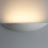 Applique Da Parete-Selezionato da Mazzolaluce Applique di gesso ceramica mezzaluna bianca