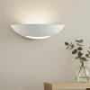 Applique Da Parete-Selezionato da Mazzolaluce Applique di gesso ceramica per interni bianco