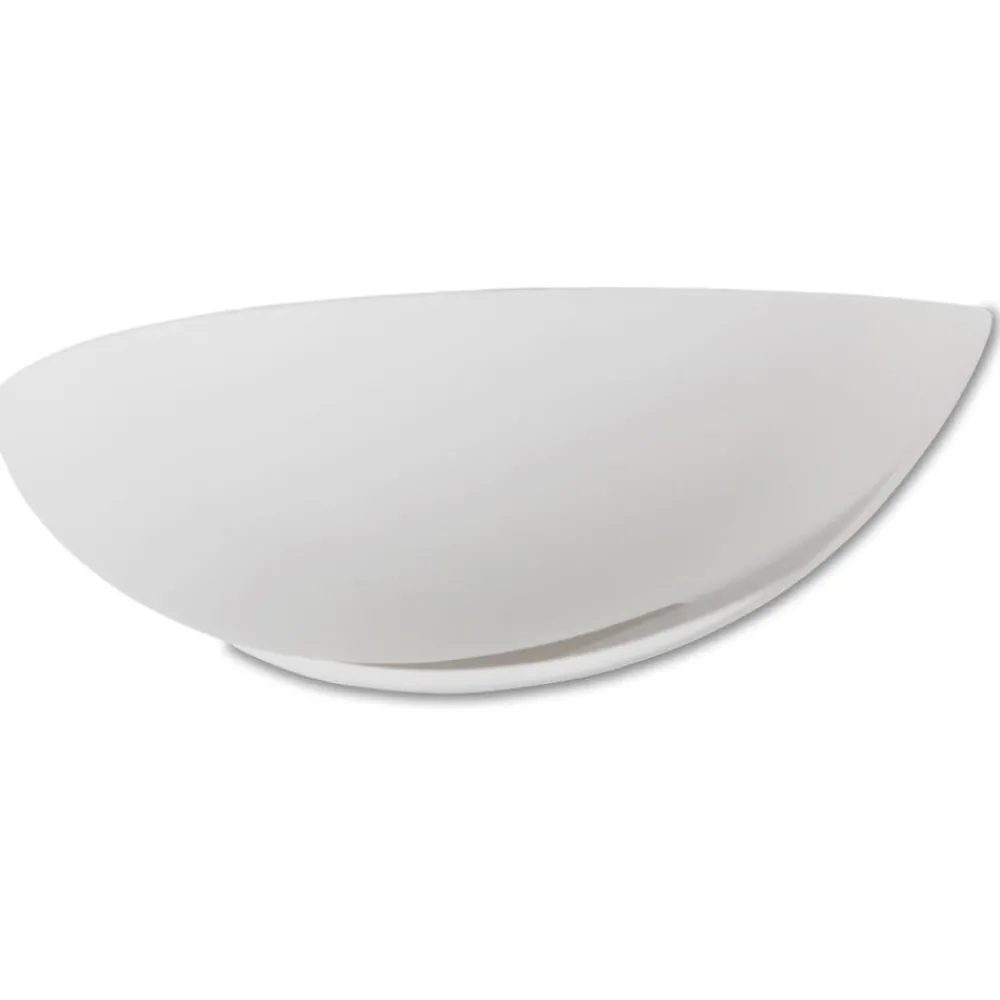 Applique Da Parete-Selezionato da Mazzolaluce Applique di gesso ceramica per interni bianco