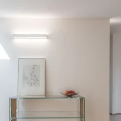 Applique Da Parete-Selezionato da Mazzolaluce Applique di gesso ceramico rettangolare bianca led24w 3000k