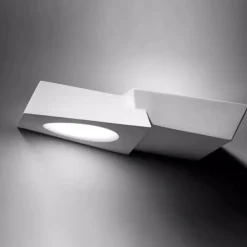 Applique Da Parete-Sforzin Illuminazione Applique di gesso design bianco sforzin anchise