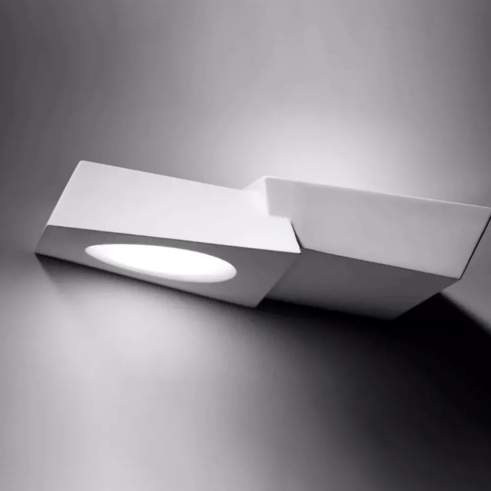 Applique Da Parete-Sforzin Illuminazione Applique di gesso design bianco sforzin anchise