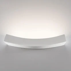 Applique Da Parete-Selezionato da Mazzolaluce Applique di gesso design moderna curva bianca