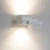 Applique Da Parete-Sforzin Illuminazione Applique di gesso 2 luci sopra sotto tecnico sforzin sibari