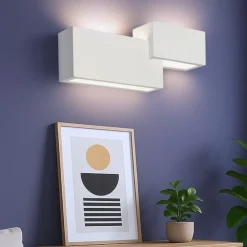 Applique Da Parete-Sforzin Illuminazione Applique di gesso moderna paro sforzin design bianca