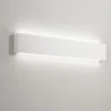 Applique Da Parete-Perenz Illuminazione Applique di gesso rettangolare led 18w bianco wall
