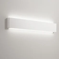 Applique Da Parete-Perenz Illuminazione Applique di gesso rettangolare led 18w bianco wall