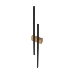 Applique Da Parete-Selezionato da Mazzolaluce Applique di legno design bacchette moderna led 24w 3000k