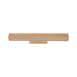 Applique Da Parete-Selezionato da Mazzolaluce Applique di legno luce verso il basso led 3000k