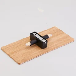 Applique Da Parete-Selezionato da Mazzolaluce Applique di legno moderna da parete rettangolare
