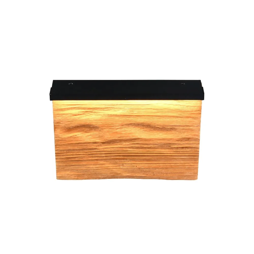 Applique Da Parete-Selezionato da Mazzolaluce Applique di legno moderno led 8w 3000k dimmerabile