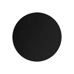 Applique Da Parete-Selezionato da Mazzolaluce Applique disco nero cerchio 40cm da parete moderna
