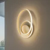 Applique Da Parete-Gea Luce Applique diva oro led 20w 3000k moderna