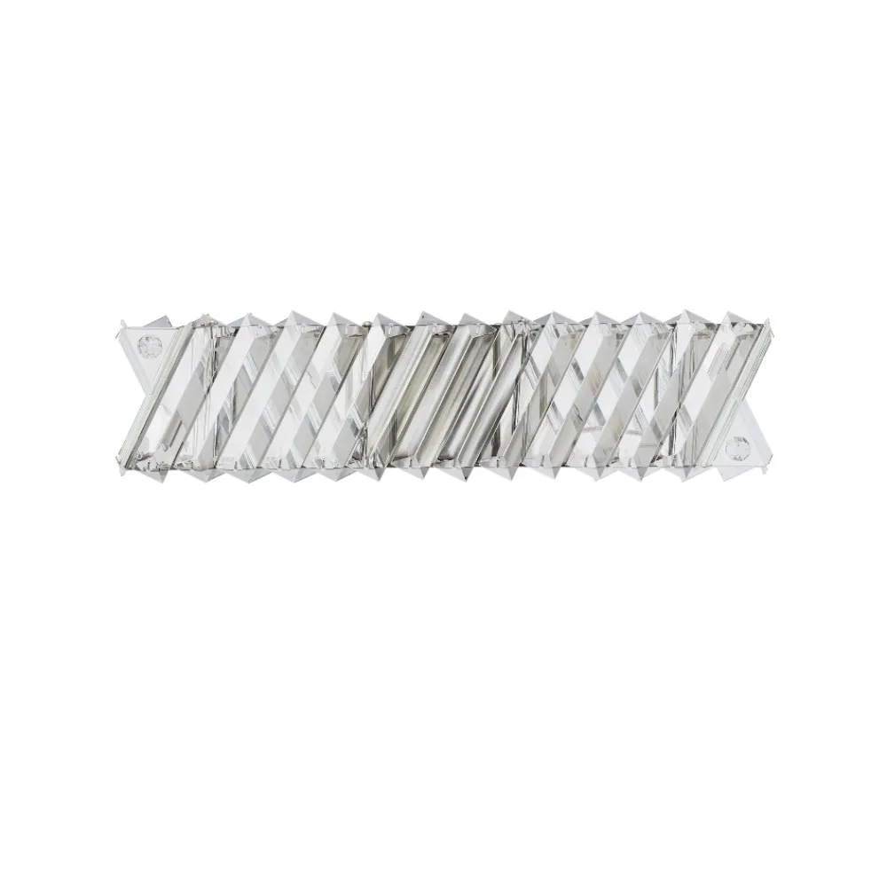 Applique Da Parete-Selezionato da Mazzolaluce Applique di vetro cristallo trasparente design led 9w 3000k dimmerabile