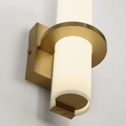 Applique Da Bagno-Selezionato da Mazzolaluce Applique dorata led 15w 4000k per bagno moderno 4000k