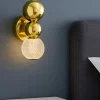 Applique Camera Da Letto-Selezionato da Mazzolaluce Applique elegante per camera da letto sfere oro