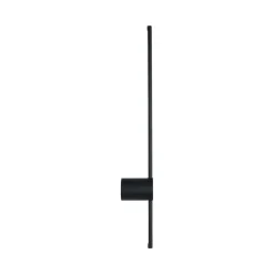 Applique Da Parete-Ideal Lux Applique essence ap2 20w 3000k nero design moderna 124cm