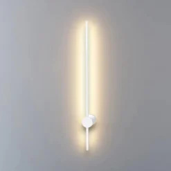 Applique Da Parete-Ideal Lux Applique essence ap 11w led 3000k bianco moderna