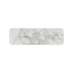 Applique Da Parete-Linea Light Applique gemini marmo bianco led 28w 3000k