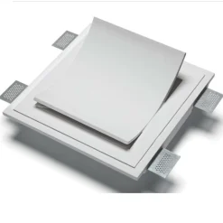 Applique Da Parete-Selezionato da Mazzolaluce Applique gesso led cristaly vela lampada da incasso a parete filo muro 16.5w 3000k