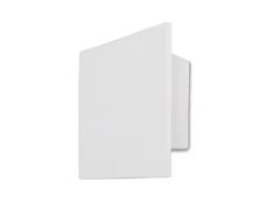 Applique Da Parete-Selezionato da Mazzolaluce Applique gesso led 18w 3000k quadrata in ceramica bianca