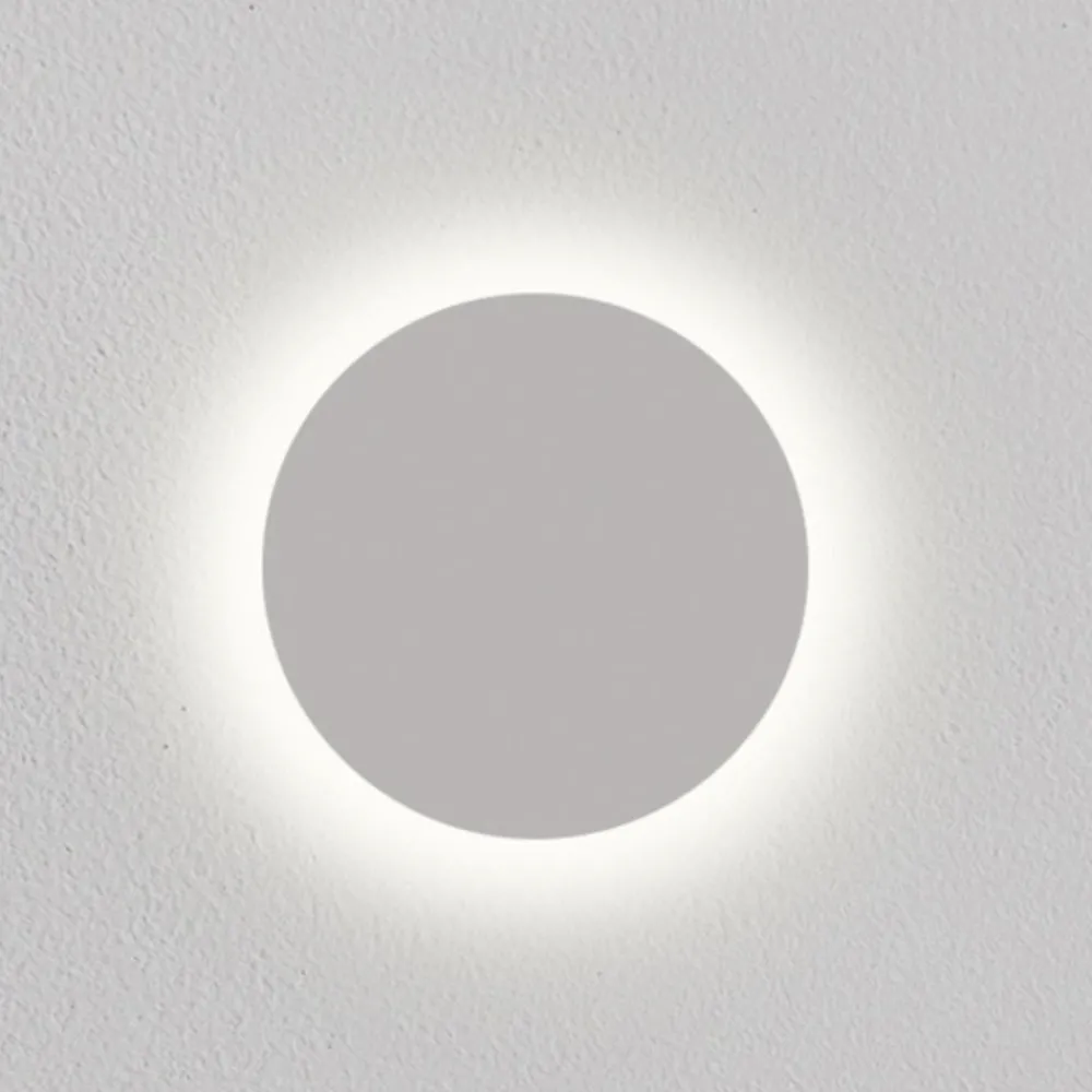 Applique Da Parete-Selezionato da Mazzolaluce Applique gesso rotondo bianco moderno led 6w 3000k