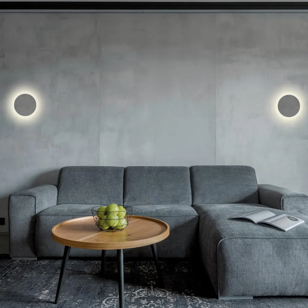 Applique Da Parete-Selezionato da Mazzolaluce Applique gesso rotondo bianco moderno led 6w 3000k