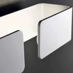 Applique Da Parete-IsyLuce Applique graffa led 10w 4000k bianco moderna
