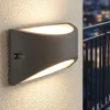Applique Da Esterno-Selezionato da Mazzolaluce Applique grafite da esterno balcone led 10w 4000k ip65