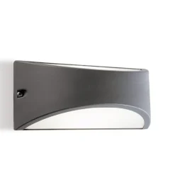 Applique Da Esterno-Selezionato da Mazzolaluce Applique grafite da esterno moderna led 10w 3000k ip65