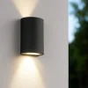 Applique Da Esterno-Selezionato da Mazzolaluce Applique grafite per esterno balcone led 12w 3000k biemissione